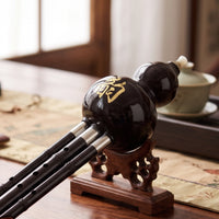 Beginner-Friendly Hulusi with Case Traditional Chinese Hulusi Cultural Chinese Gourd Flute Portable for Classroom