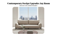 3-Seater Couch Italian-Inspired Multi-Piece Couch Set Modern Design Office Furniture for Guests, Homeowners, Reception Area, Lobby, Waiting Room