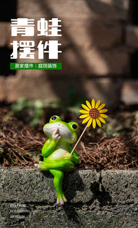 源头厂户外庭院花园青蛙动物摆件花盆装饰品古法鱼缸边缘造景解压