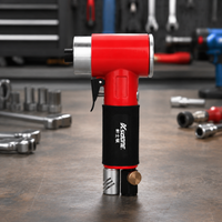 Air-powered Air Angle Polisher, 2 Inch Pad Diameter Air Grinding Tool, Angled Head Surface Prep Tool for Automotive & Furniture