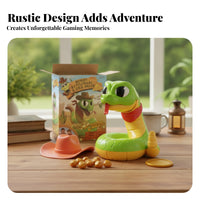 Molded Plastic Coiled Snake Toy Gift Box Electric Prank Snake Toy