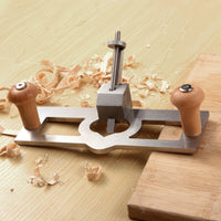 Hand Plane Wood Handles Adjustable Hand Planer Silver Finish