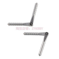Balsa Wood Aircraft Model Accessories Fixed Wing Pin Hinge Metal Hinge Rod for DIY Model Making