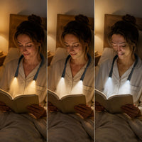 LED Neck Reading Light Flexible Arms Hands-Unrestricted Reading Light Long