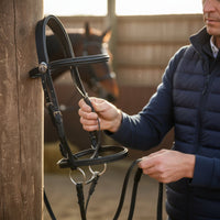 Riding Bridle with Snaffle Equestrian Equipment