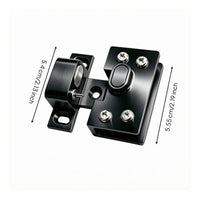Mounting Plate Glass Cabinet Door Hinge Square Glass Hinge Quiet-Close Closing Home Hardware
