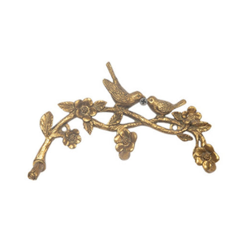 Wall Hook with Bird Motif Vintage Decorative Wall Hooks Unique for Entryway