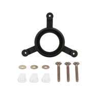 Rubber Toilet Tank Gasket with Bolts Leakproof Tank Bolts with Gasket Replacement Hardware Long-Lasting for DIYers, Plumbers, Bathroom Renovation