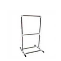 Stainless Steel Multitier Clothes Rack for Indoor Use