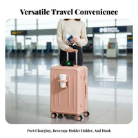Rigid-shell hand luggage Combination Lock Rigid-shell hand luggage quiet-roll rollers