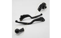 2 Pieces Brake and Clutch Lever Set Specific Fit Motorcycle Levers with Installation Components to Install Hand Control Levers for Garage Rebuild