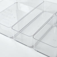 Kitchen Drawer Dividers Organizer, Adjustable Expandable Clear Acrylic Storage, Bedroom Separator Insert Set, Office Desktop Compartments