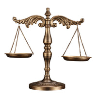 复古天平秤摆件律师事务所公证处专用摆设公平正义象征桌面装饰品