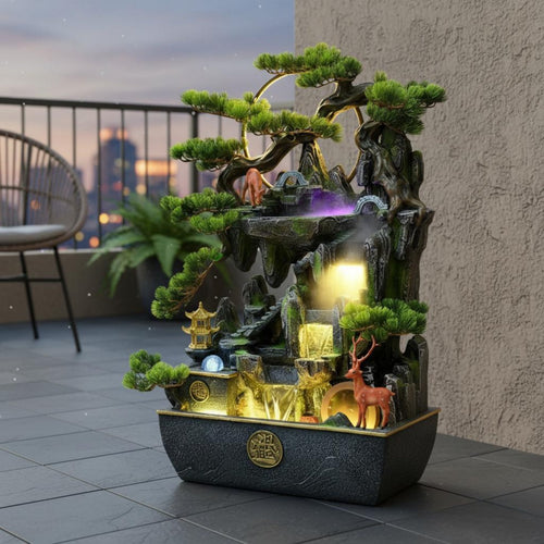 Large Rockery Waterfall Water Feature Look Rockery Waterfall Water Feature Handcrafted Water Feature