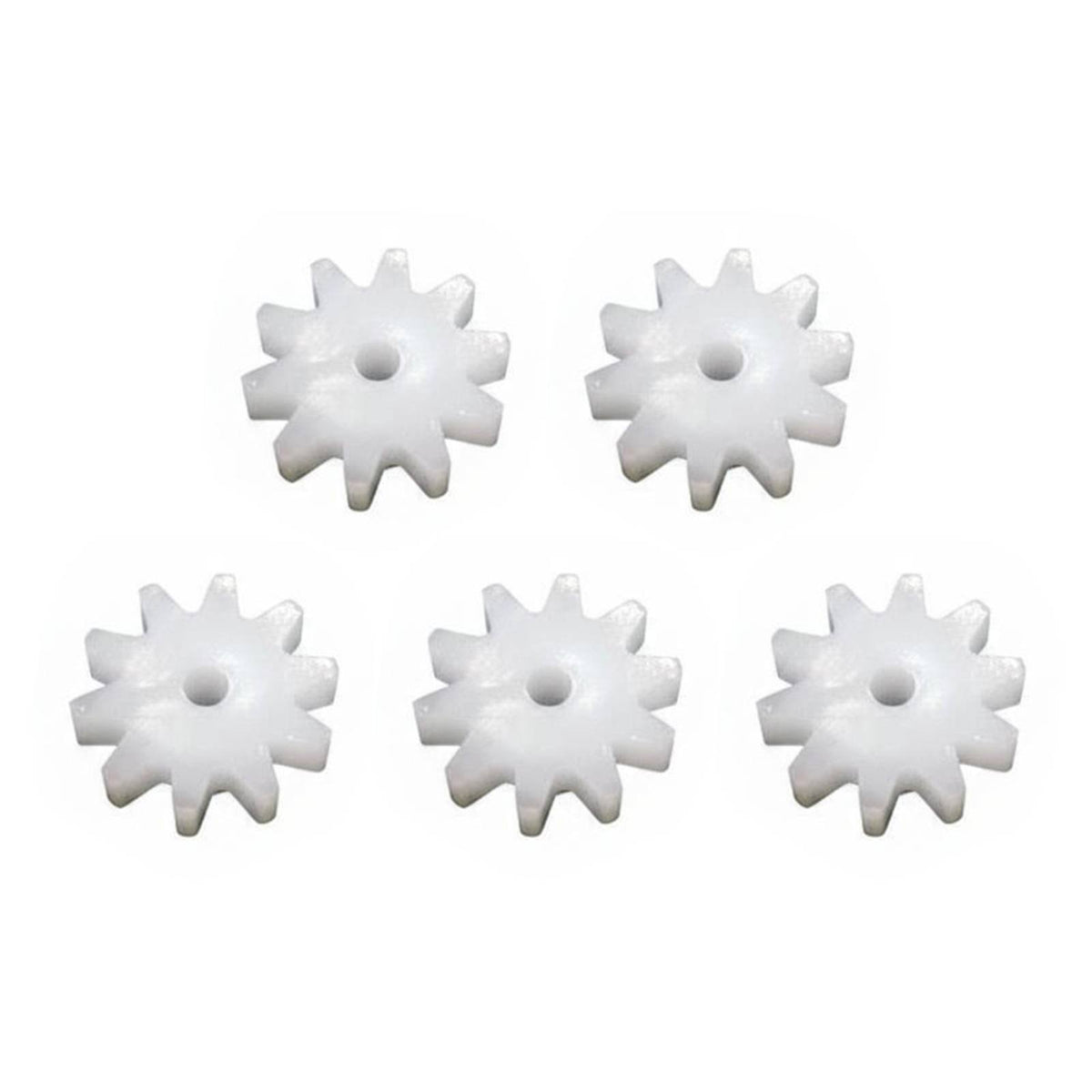 5 Pieces 2mm Bore Gears DIY Gear Set Model Parts for Hobbyists