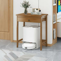 Narrow Entryway Table Minimalist Design Rounded Corners Household Furniture for Living Room