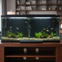 Black Aquarium Background Sticker Light Blocking Solid Black Aquarium Film Waterproof Cling for Aquarists