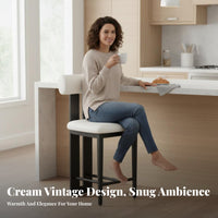 Hippo-Shaped Rearrest Stool Playful Creature Bar Design Chair Integrated Footrest Curved Rear Assistance for Homeowners, Cafe