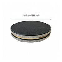Figure Skating Rotator Double Foot Dance Rotation Board Wooden Rotate Training Board for Gymnasts, Pilates Users, Home Workout