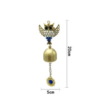 Owl Door Chime Self Decorative Knock Ringer Retro Design for Entry Door