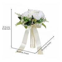 Bridal Floral Arrangement Long-Lasting Handheld Wedding Flowers Realistic Look