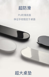 聊天气泡硅胶护腕鼠标垫键盘托腕托掌托护手腕垫白高颜值纯色跨境