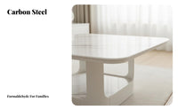 2 Pieces High-Low Nesting Tables Minimalist Look Living Room Furniture Waterproof Easy Assembly for Small Areas, Perusing Nook