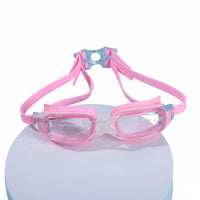 Wide View Adult Swimming Goggles HD Lenses Large Frame Swim Goggles Silicone Seal Waterproof Swimming Eyewear Adjustable Strap for Adults, Professionals, Training