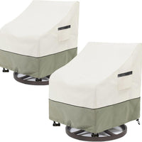 Outdoor Swivel Chair Cover Waterproof Dustproof Patio Furniture Protector