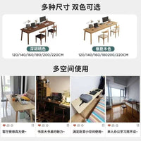 长条桌子实木书桌双人家用电脑桌靠墙窄桌子简约现代办公桌工作台