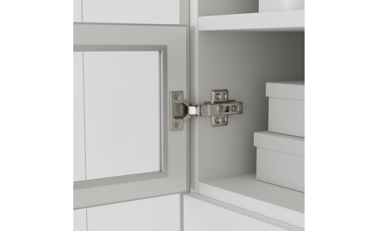 Heavy Duty Aluminum Frame Door Hinge Fully Adjustable Hydraulic Door Hinge Quiet Operation Furniture Hardware Cold-Rolled Steel for Carpenters