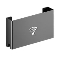 WiFi Router Storage Box Space-Saving Wall Arrangement Mount Router Shelf Easy Installation Set-Top Box Holder for Living Room, Bedroom, Office