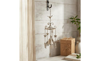 Cast Iron Wind Chime Retro Charm Bronze Wind Chime Gift Idea Outdoor Decor for Garden, Courtyard, Balcony
