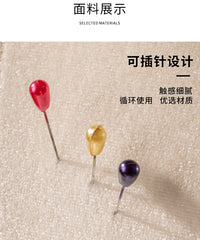 饰品店高档蕾丝头模帽子假发围巾展示支架简约假人头可直插针道具