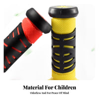 2 Pieces Children's Handle Grips Comfortable Junior Bike Handlebar Grips Ergonomic Design for Young Children