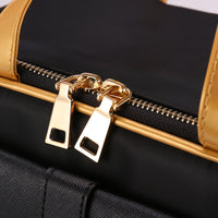 Large PU Makeup Organizer Bag with Drawers