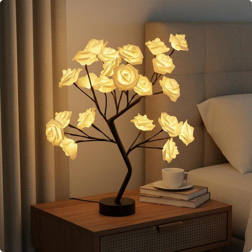 Blossom Lamp Romantic Home Decor Tabletop for Desk