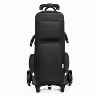 Aerophone Gig Bag Padded Instrument Bag with Wheels Upright Carrying Case for Instrumentalists