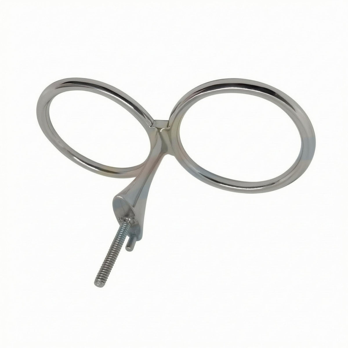 Double Ring Cup Holder Mirror Polished Boat Accessory Silver for Household Use