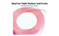 LED Jump Rope Colorful Lights Light up Jump Rope Glow in the Dark Luminous Toy for Children, Kids, Night Use, Outdoor