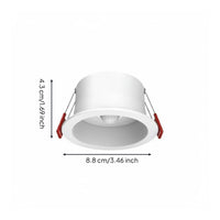 Motion Motion-Activated Downlight 6W Anti-Glare Downlight Clip Spring Fasteners