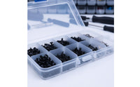 180 Pieces M3 M4 Screw and Nut Set Assorted Sizes M3 M4 Screw Assortment Commonly Used Parts Model Car Repair Set for Workshop
