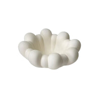 Sculptural Tray with Legs Textured Cloud Tray Decorative for Entryway