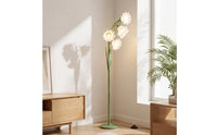 Flower Floor Lamp Modern Floral Floor Lamp Slim Sculptural for Readers, Living Room, Bedroom