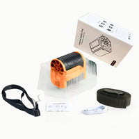Cross-border New 15000mAh YLD-F15 Waist Fan Outdoor Waist Fan Rechargeable Fan Drop Shipping