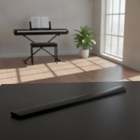 Straight-Edge Piano Music Rack Slimline Piano Music Stand Sturdy Board Long-Lasting for Pianists