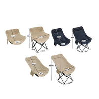 Long-Lasting Moon Chair Replacement Canvas Sturdy Folding Camp Chair Seat Material Tear-Resistant Outdoor Furniture Accessory Heavy Duty for Campers, Anglers, Fishing, Camping, Beach, Patio
