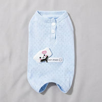 Cat Post Surgery Suit, Thin Cat Body Suit After Surgery with Fasteners, Anti-Licking Cat Spay Recovery Suit Female, Unisex Cat Recovery Suit Female