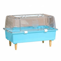 Transparent Hamster enclosure secureResistant Small pet Habitat Clear View for Home