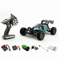 All-Terrain Rc Car Knobby Tires Pistol Grip Controller All-Terrain Rc Truck Black Shell Toy Vehicle 4WD